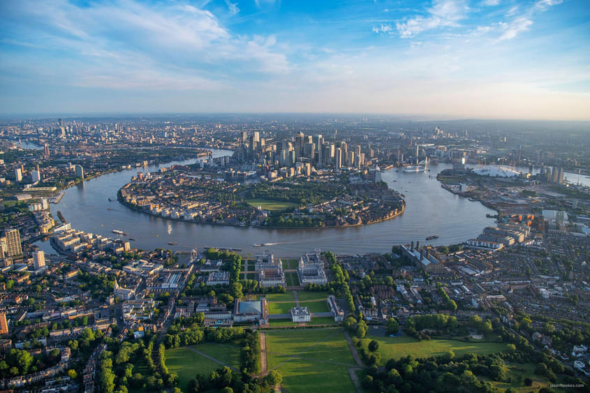 London Olympic Helicopter Tour 45 minutes
