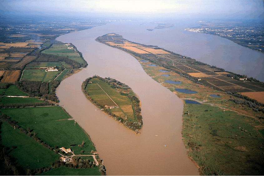 Balade aérienne - Estuaire de la Gironde