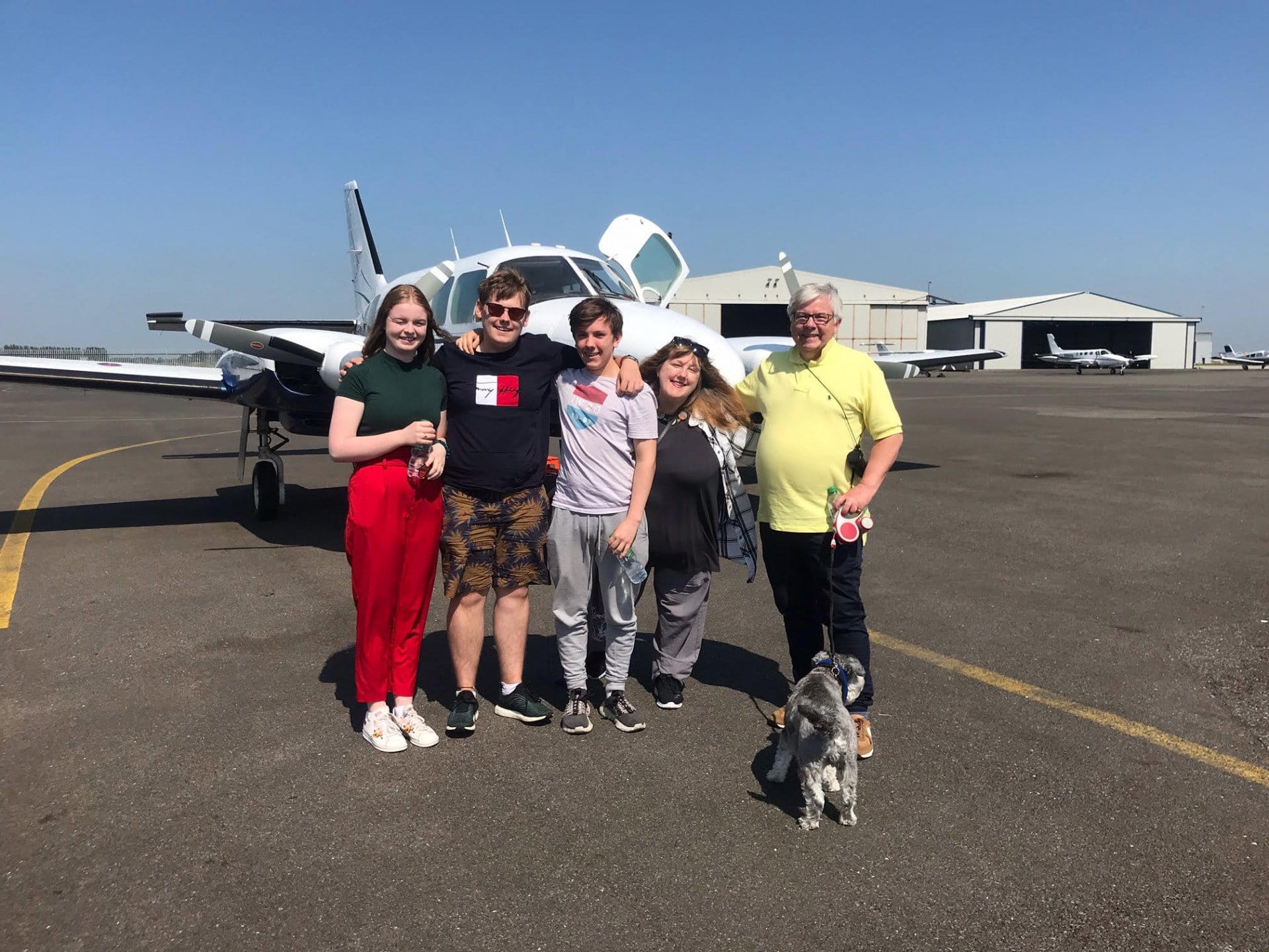 Sightseeing flight over the White cliffs and Kent