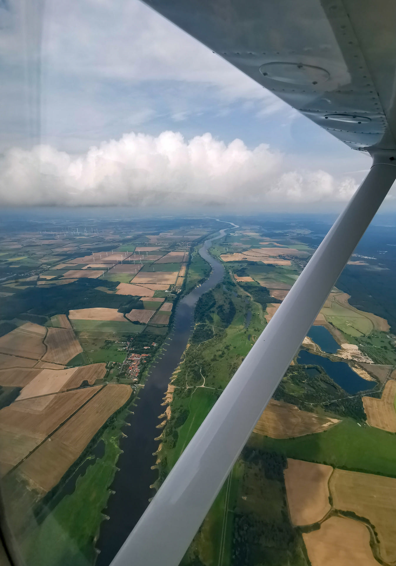 Küstenlinie Rundflug ab Rostock