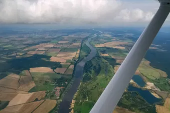 Küstenlinie Rundflug ab Rostock