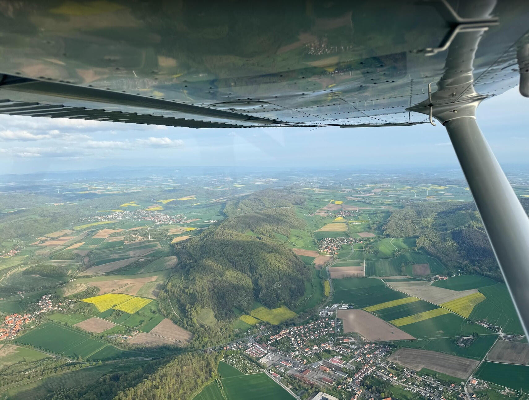 Rundflug ab Paderborn über den Möhnesee