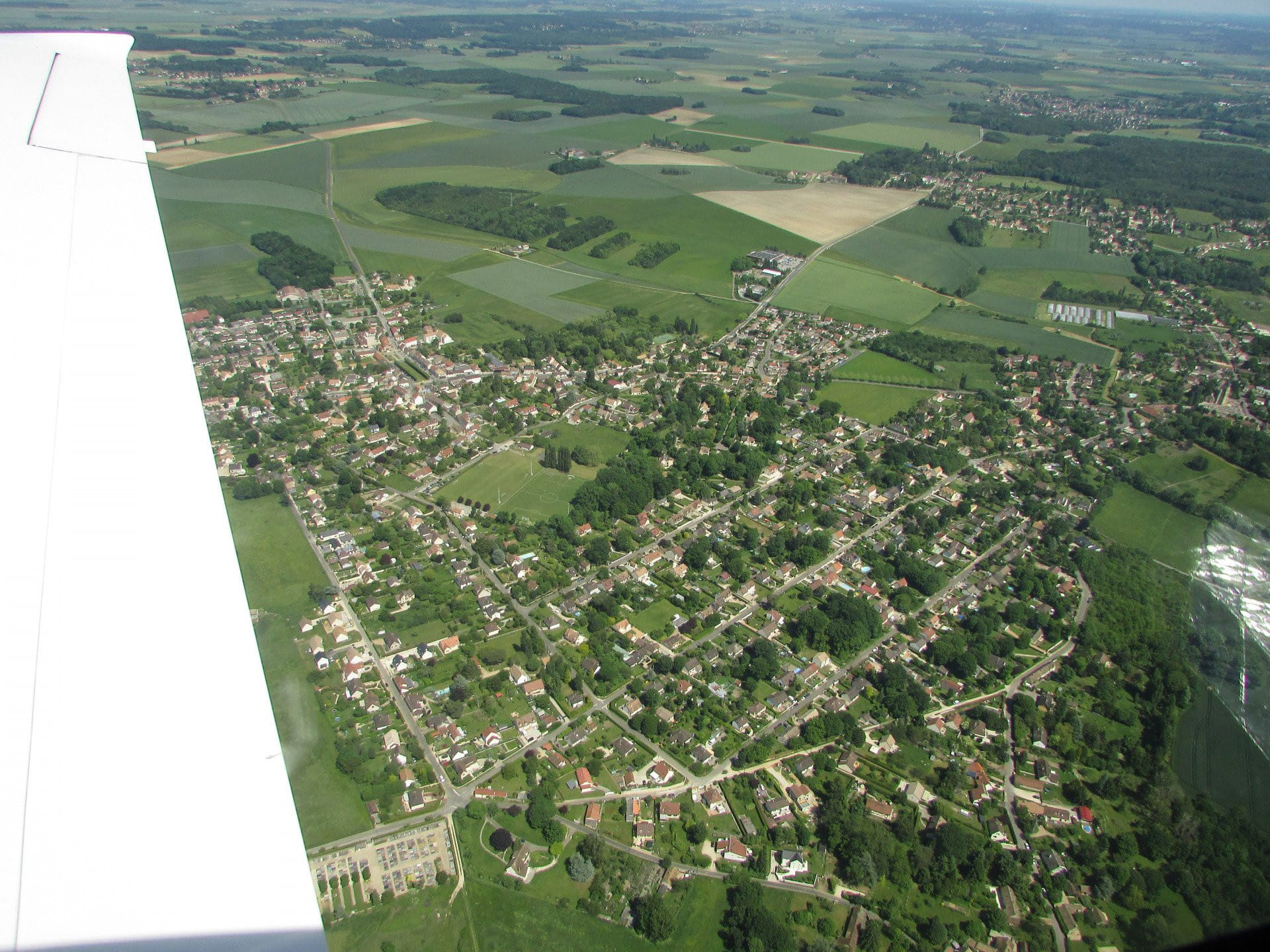 Très beau vol ✈️ vers Rambouillet/Chartres/Orléans ☀️