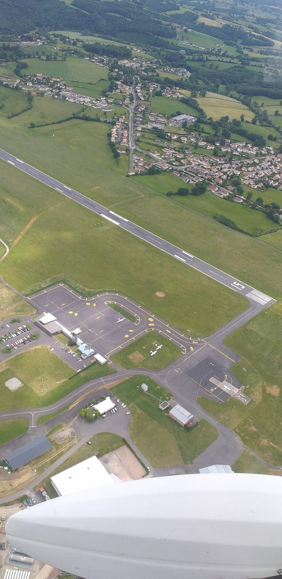 Vol Chateauneuf sur Cher-Aurillac, Monts du Cantal Puy-Mary