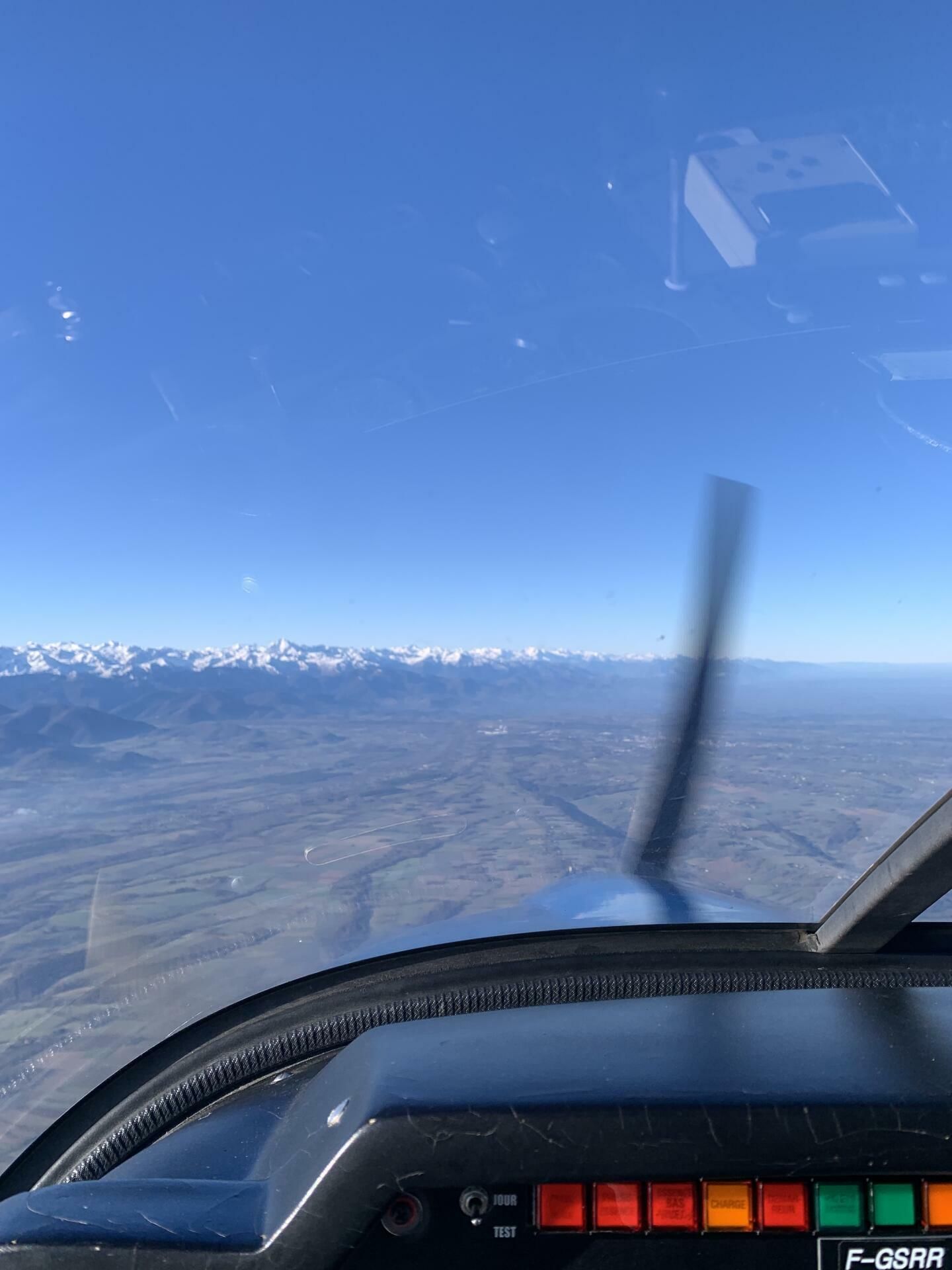 L'arrivée vers les Pyrénées