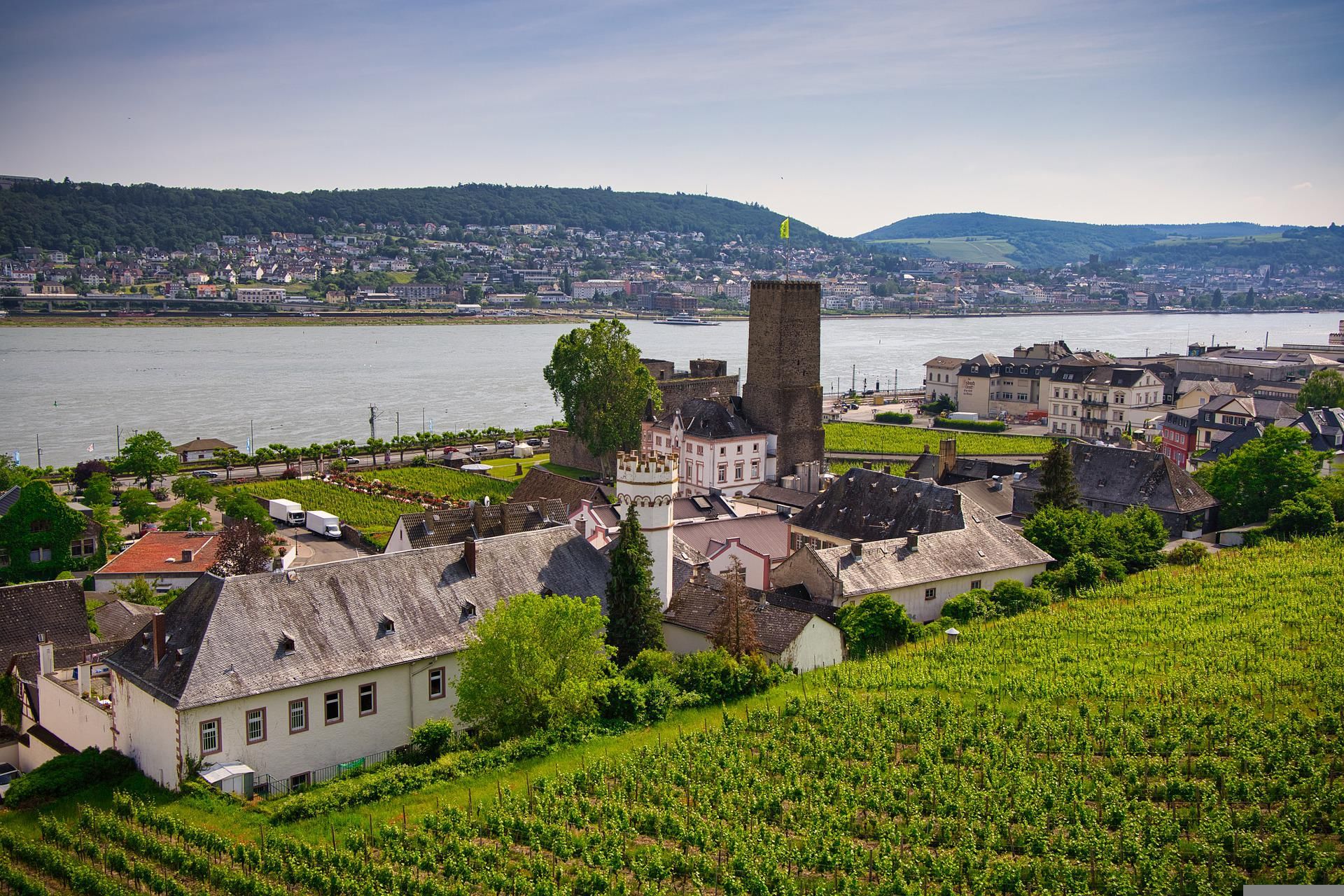 Rheingau und Rhein von oben erleben