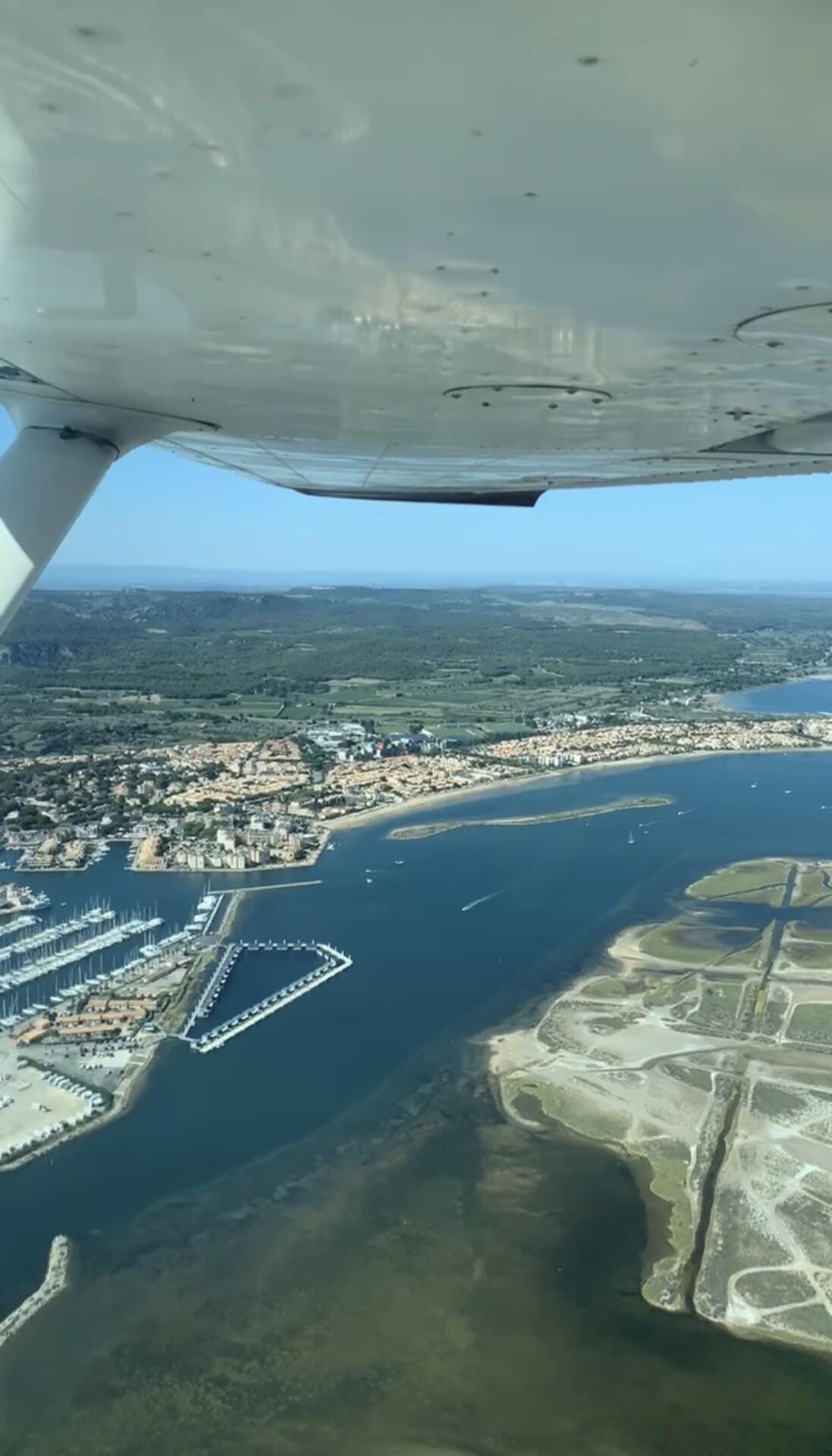 Balade aérienne vers la Méditerranée
