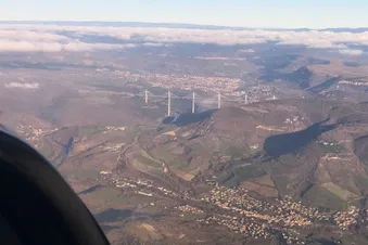 Balade aérienne à Millau