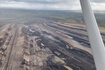 Das Ruhrgebiet von oben