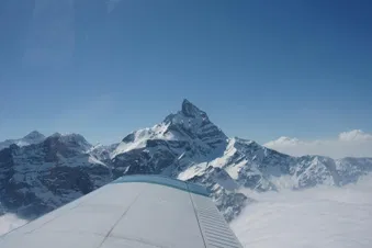 Matterhorn - Mont Blanc ab Bern