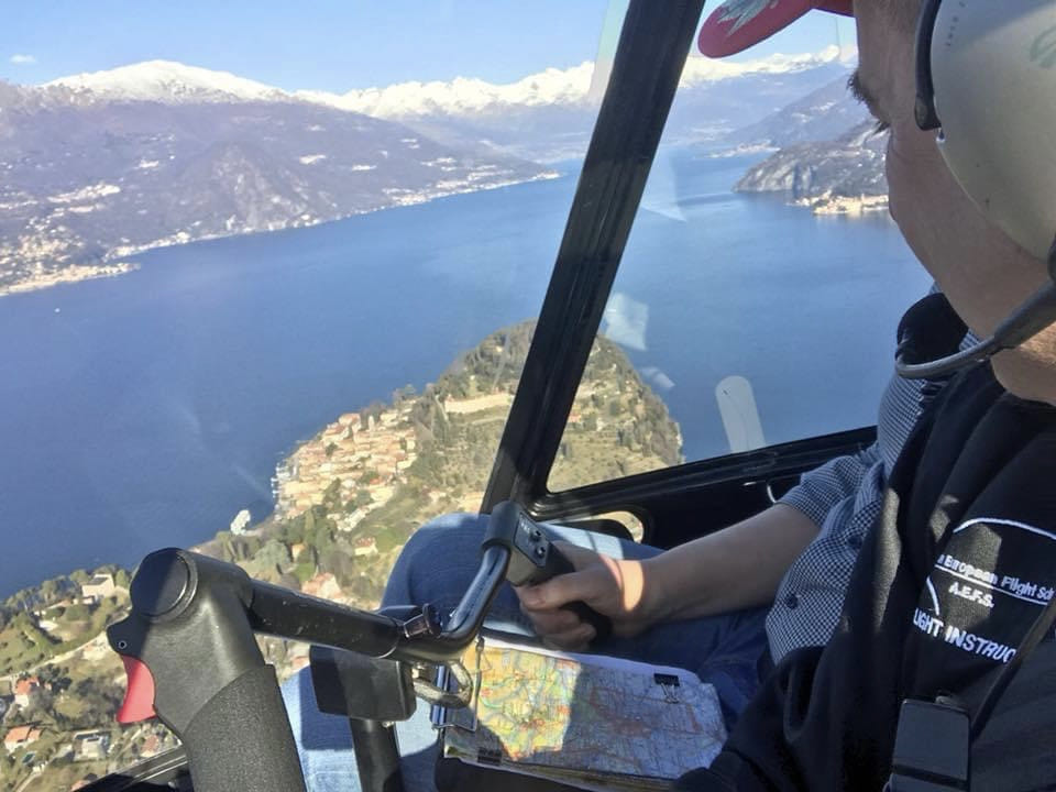 Volo sui laghi di Como e Lecco
