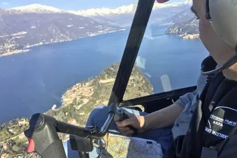 Volo sui laghi di Como e Lecco