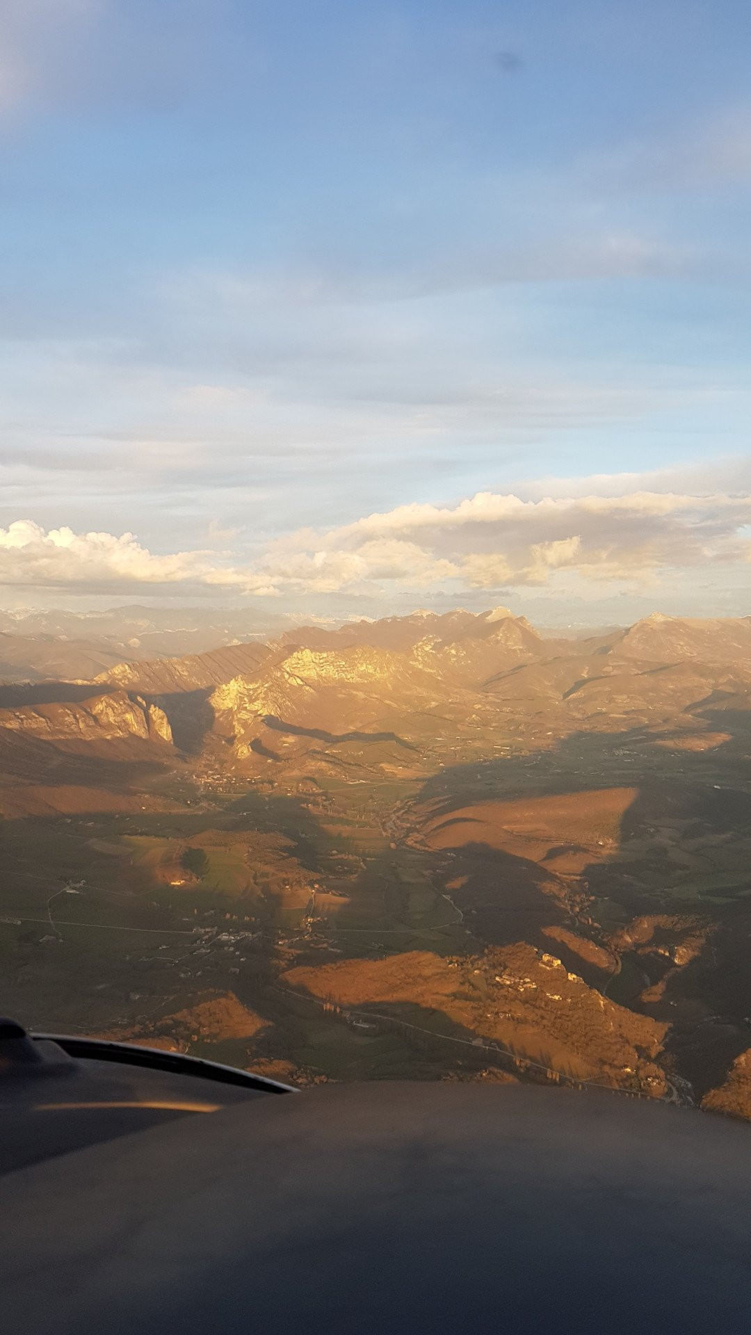 La forêt de Saou et les 3 becs vue du ciel