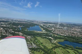 Entre ciel et château, vol de balade féérique