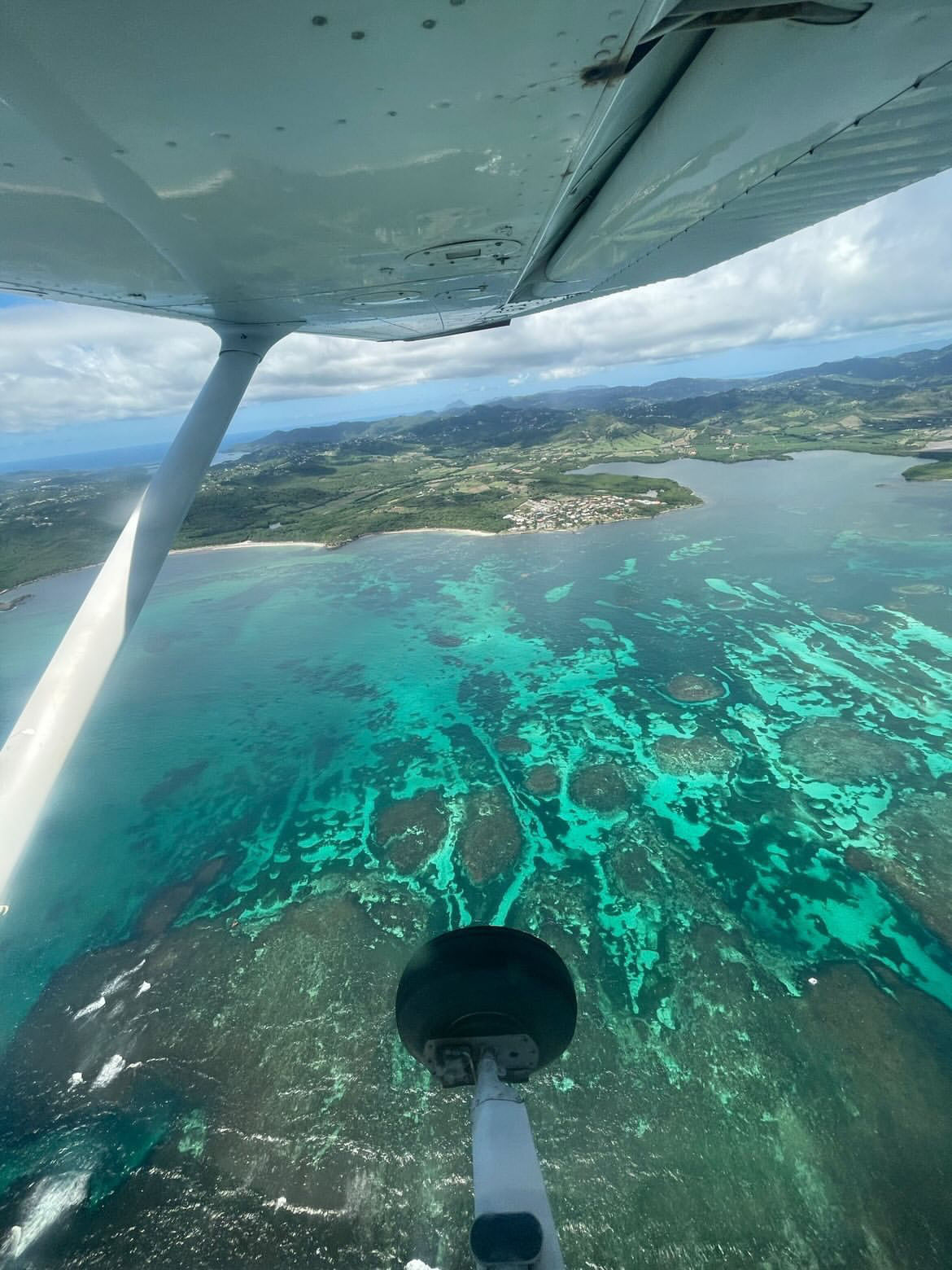 🌼🌹Tour de la Martinique vue du ciel ! 😍🎉