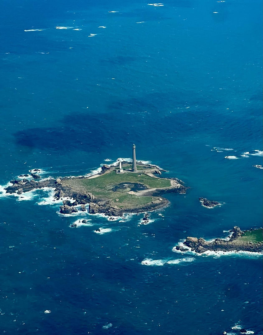 La magnifique côte Nord du Finistère depuis le ciel !