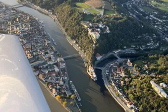 Natur und Städte entlang des Inns