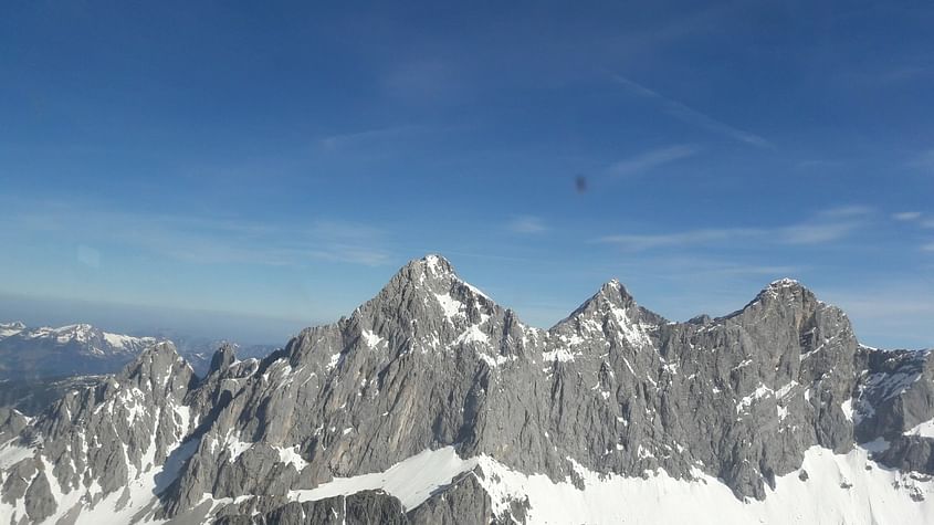 Auf geht's zum Dachstein Panoramaflug