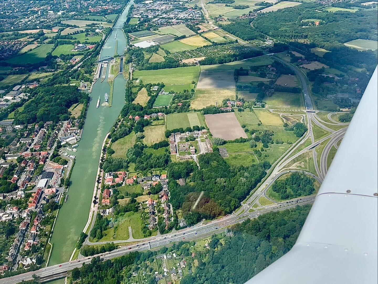 30min Rundflug über das Münsterland für Einsteiger