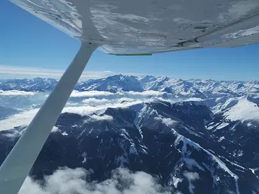 Alpenrundflug von Ingolstadt aus