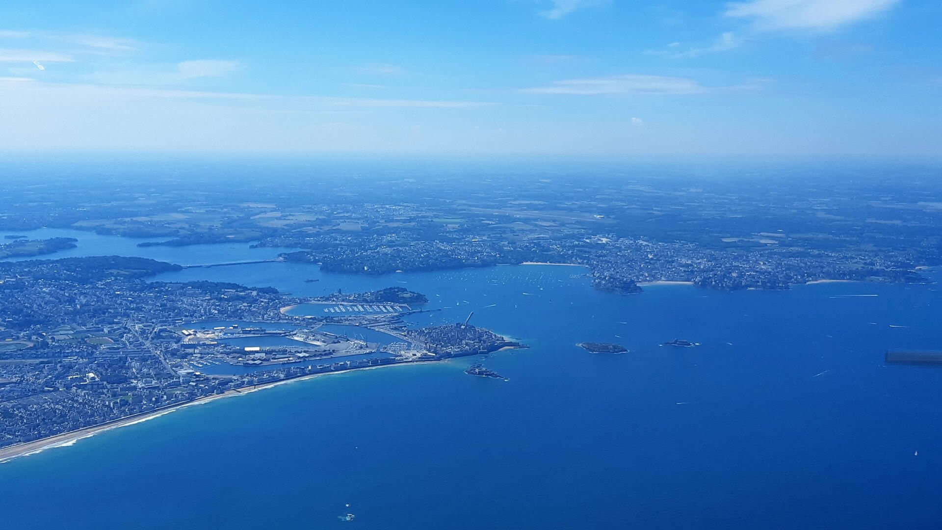 Balade aérienne du Cap Fréhel au Mont-Saint-Michel