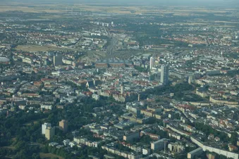 Leipzig von Oben