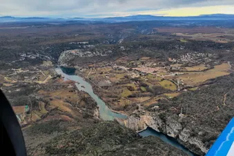 Quinson et son barrage