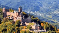 Visite de l'Alsace et ces châteaux, vignes, winstubs