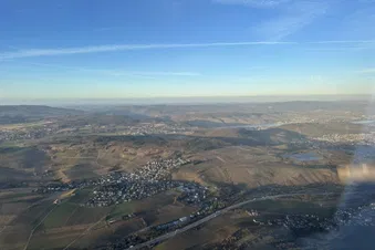 Schnupperflug über Rheinhessen mit Rotenfels Bad Kreuznach