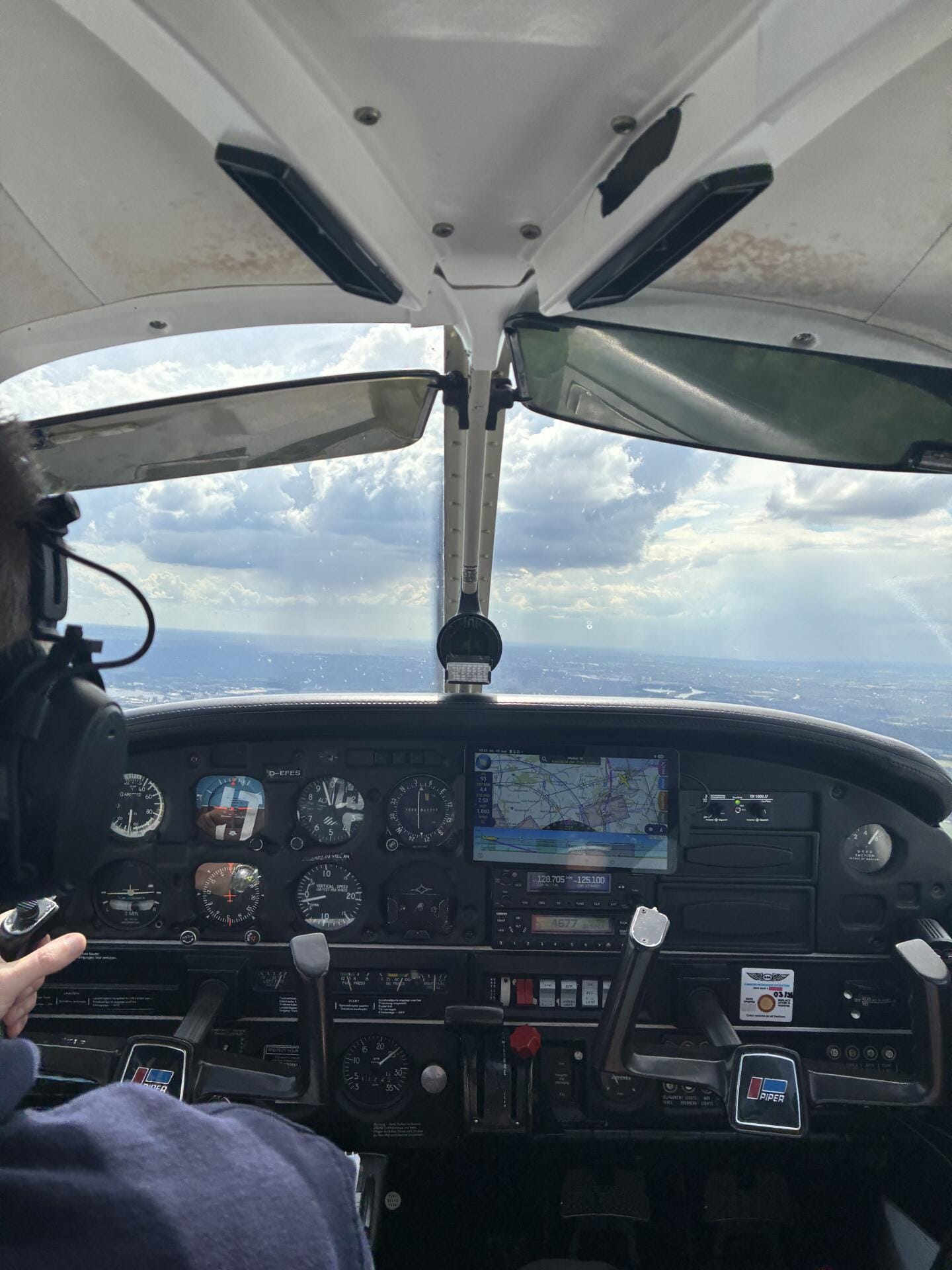 Live im Cockpit