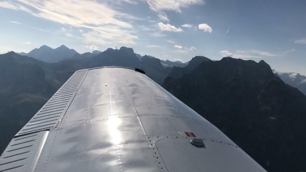 Unvergesslicher Alpenflug