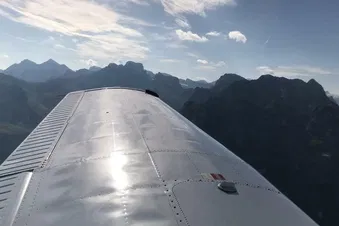 Unvergesslicher Alpenflug