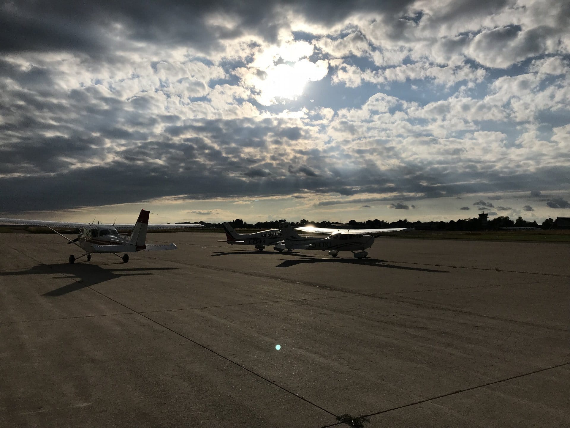 Rundflug über das Voralpenland
