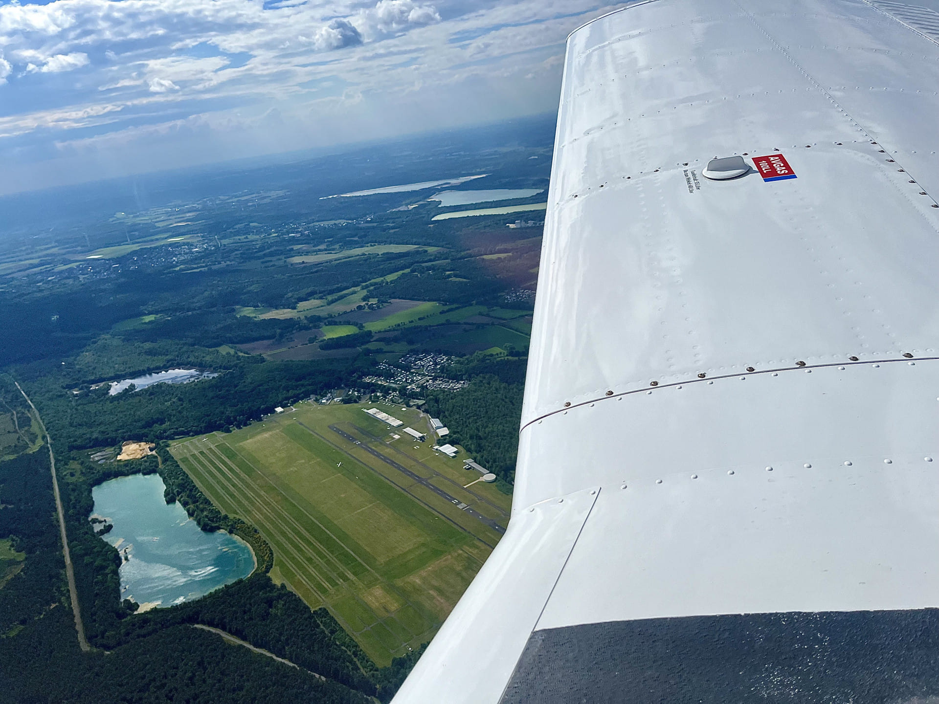 Rundflug Ruhrgebiet, Fußballstadion, Münsterland