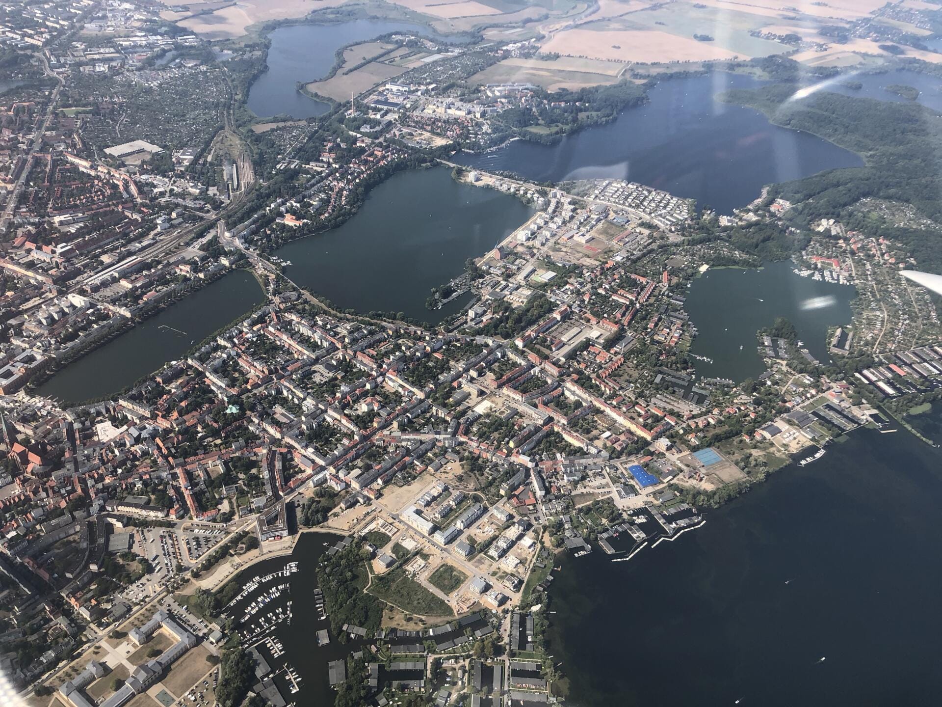 Schwerin von oben