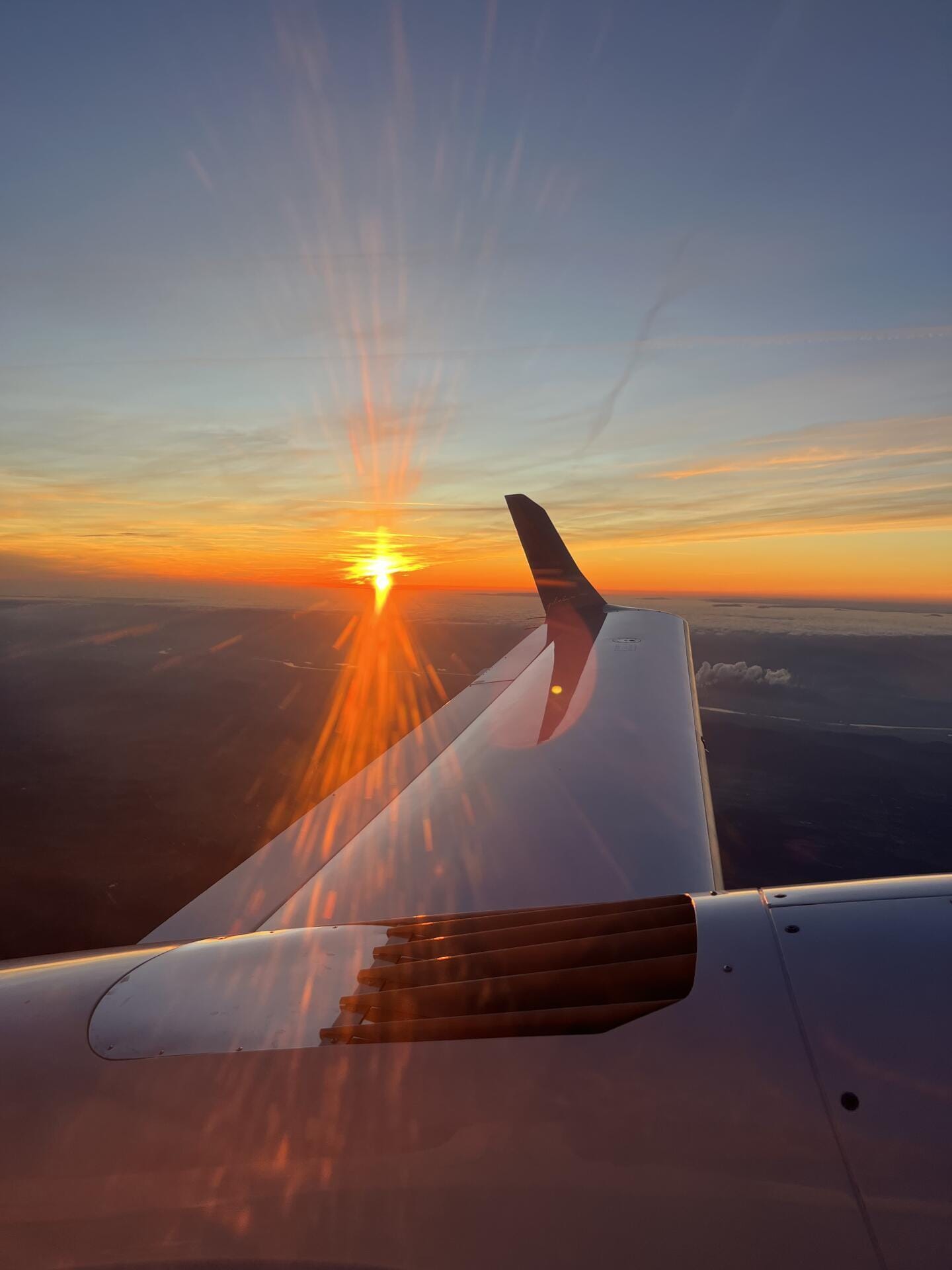 Un joli coucher de soleil