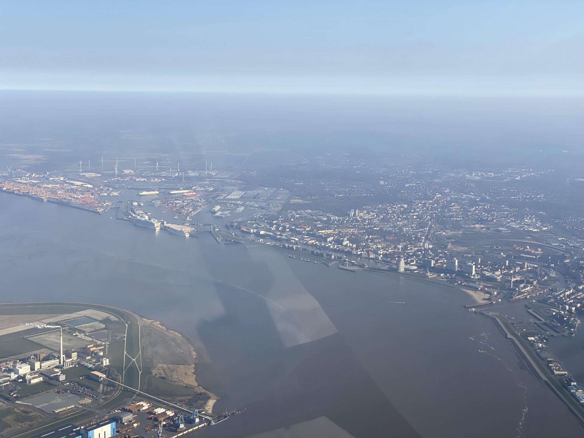 Küstenflug über Bremerhaven & Cuxhaven