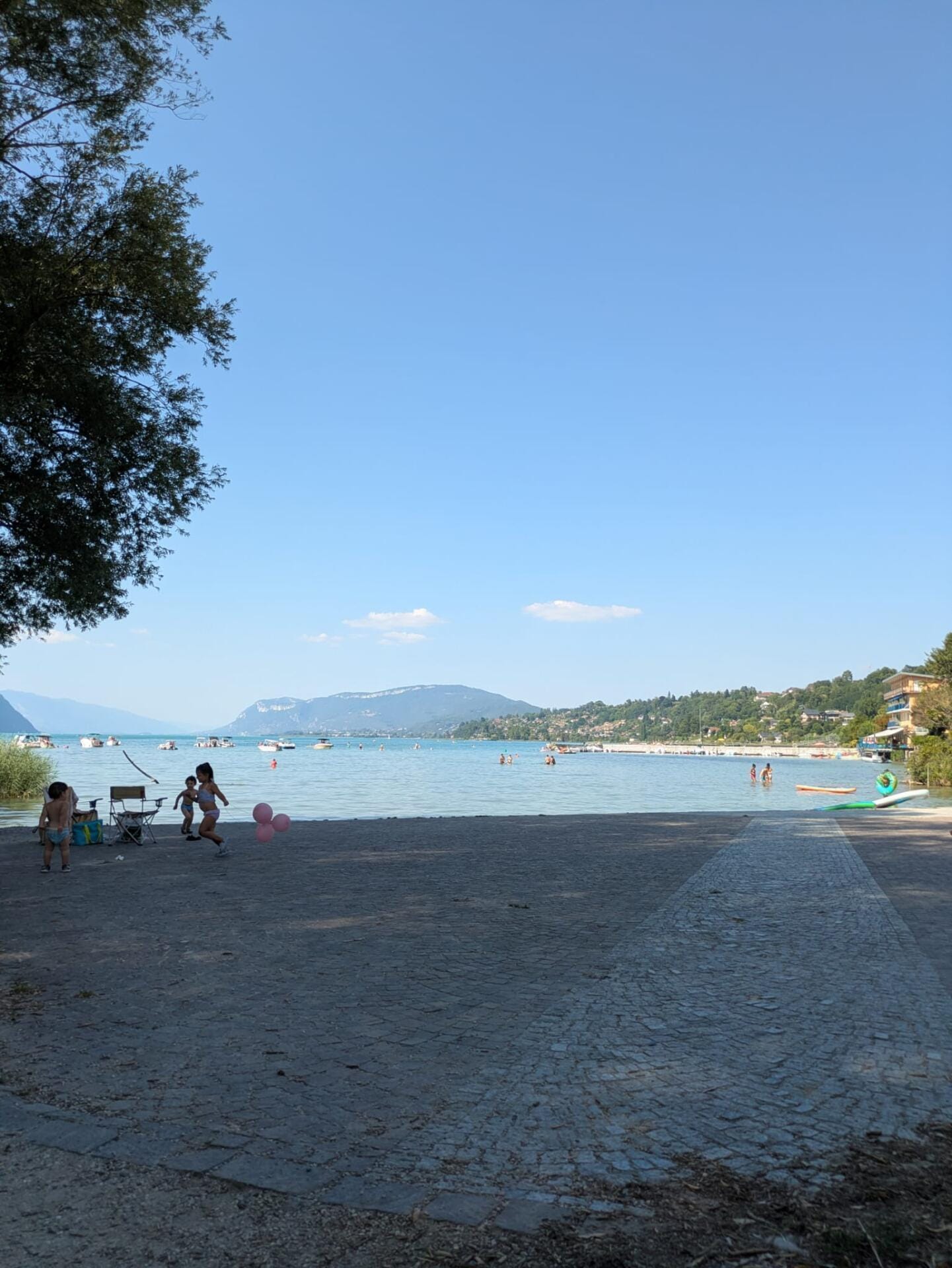 Aller-retour à Chambéry et survol du lac du Bourget