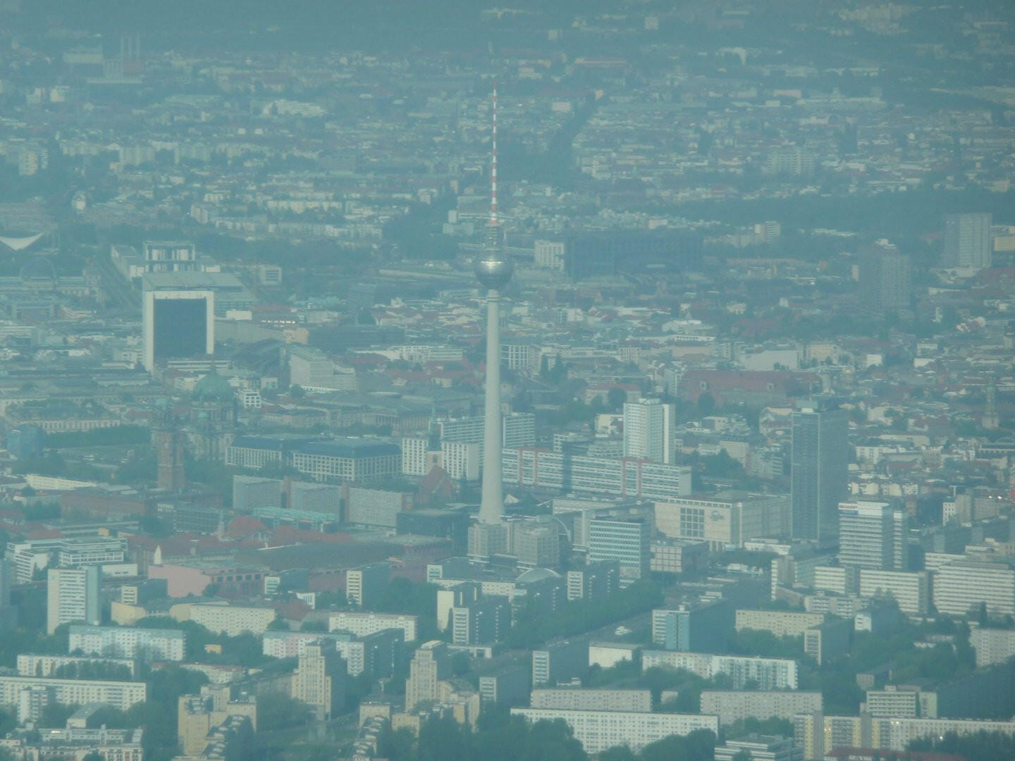 Die Hauptstadt von oben