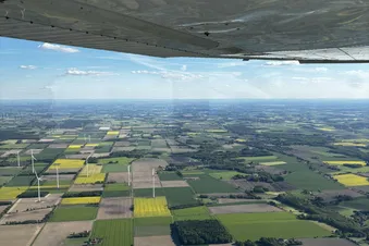 Norddeutschland im Abendlicht – Rundflug zum Träumen