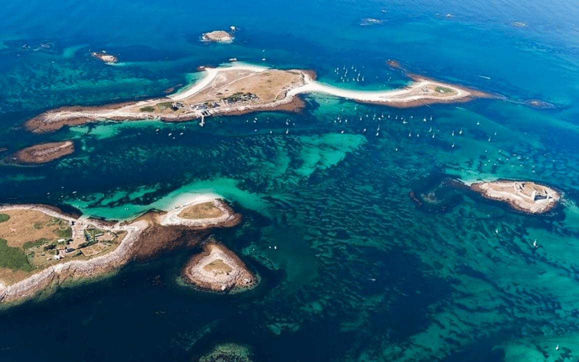 Ile de St Ncolas et Fort Cigogne (Les Glénan)