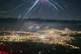 Vol de nuit autour de Valence