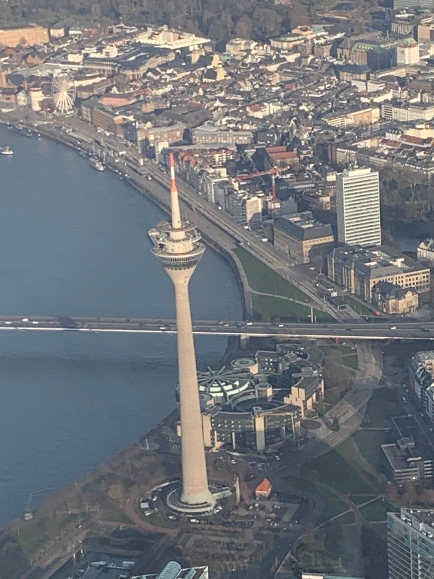 Ruhrgebiet und Rheinland von oben