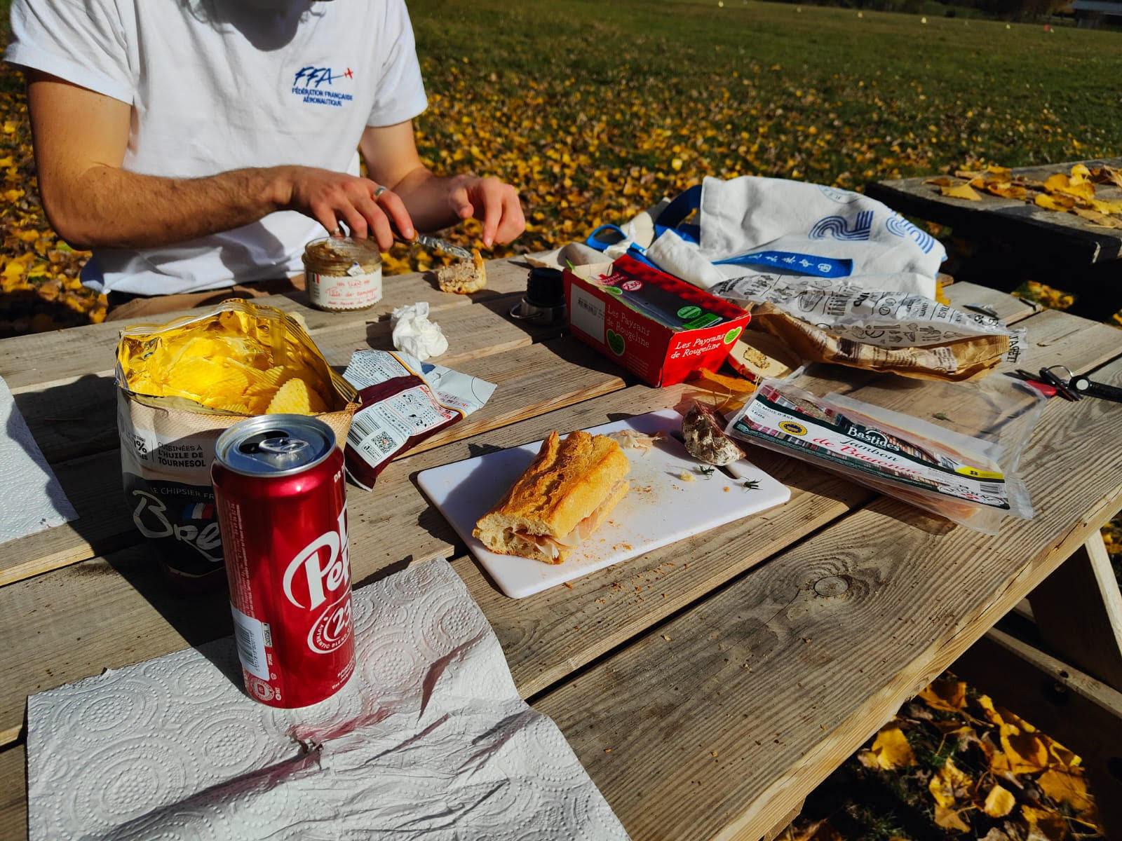 Encas avant de repartir