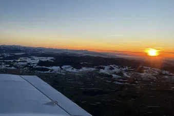 Rundflug Bodensee und württembergisches Allgäu