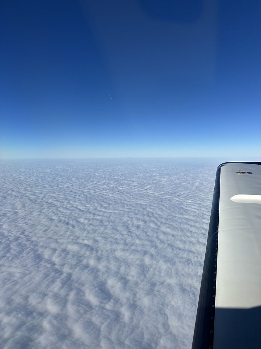 Flug in die Hansestadt Hamburg