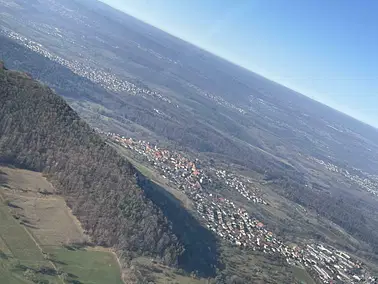 Flugroute nach Wunsch