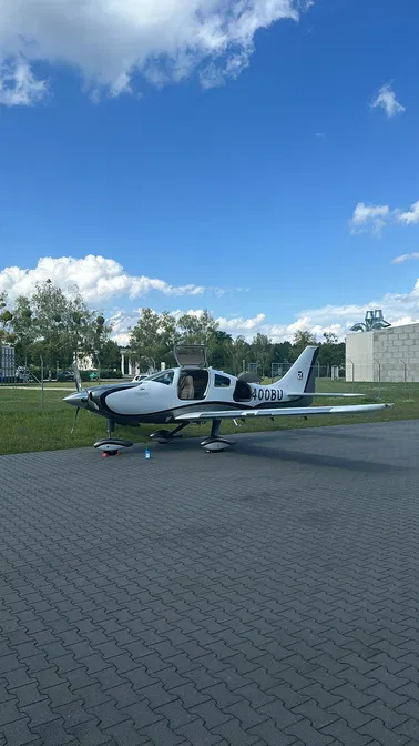 Flug von Berlin nach Usedom