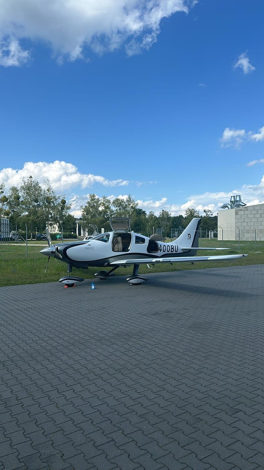 Flug von Berlin nach Usedom