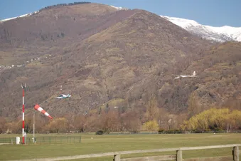 L'aérodrome de Luchon